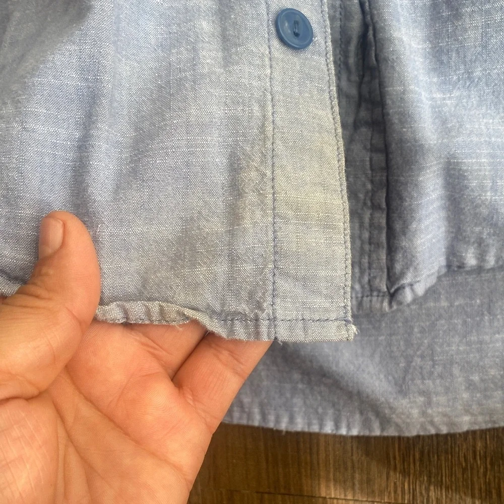 Bundle Old Navy Kids Button Down Shirts - placeBlack, placeLight Blue, Dark Blue